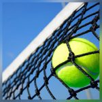 tennis, net, ball