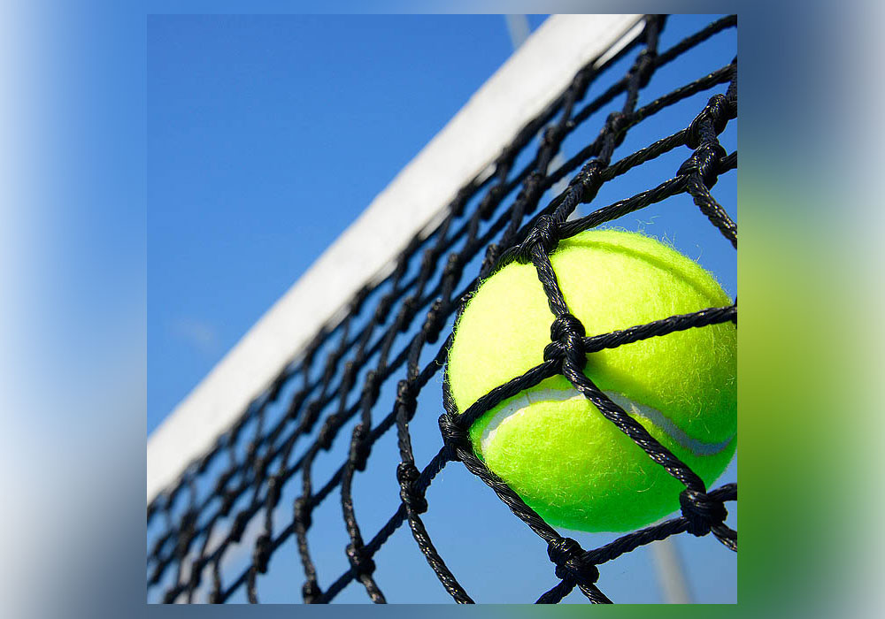 tennis, net, ball