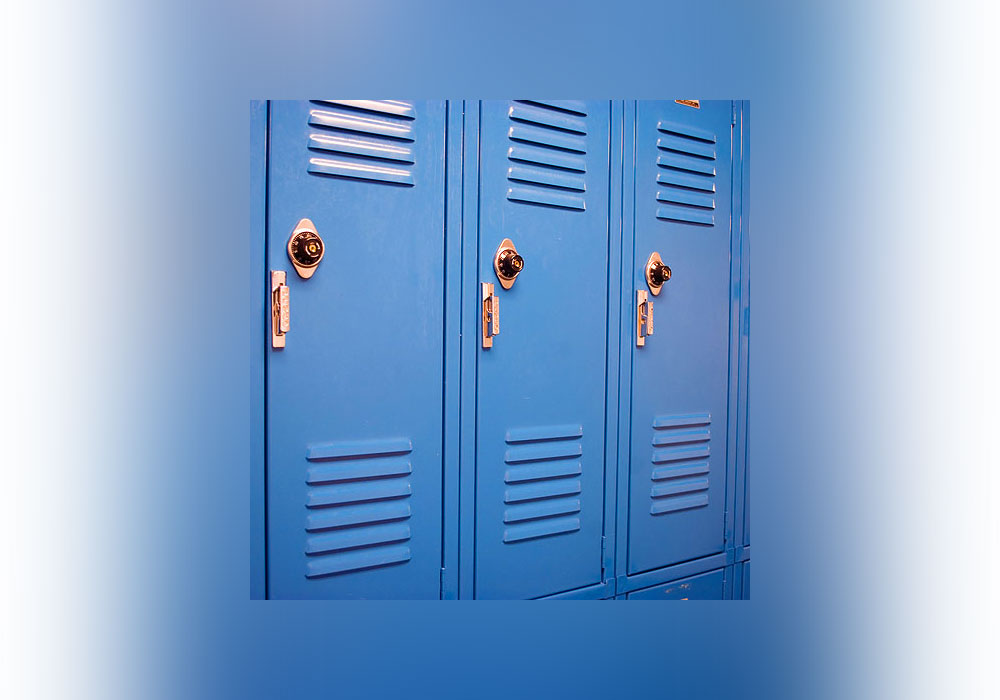 high school lockers