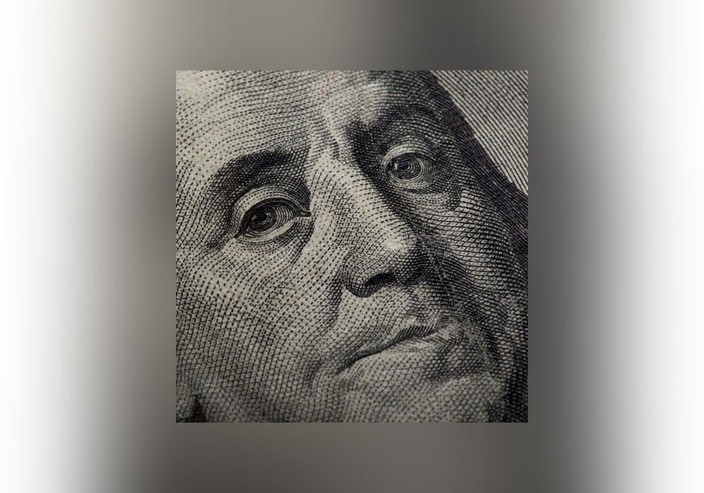 benjamin franklin, money