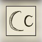 letter c, handwriting