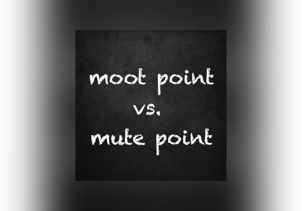 Moot Point vs. Mute Point - Dictionary.com