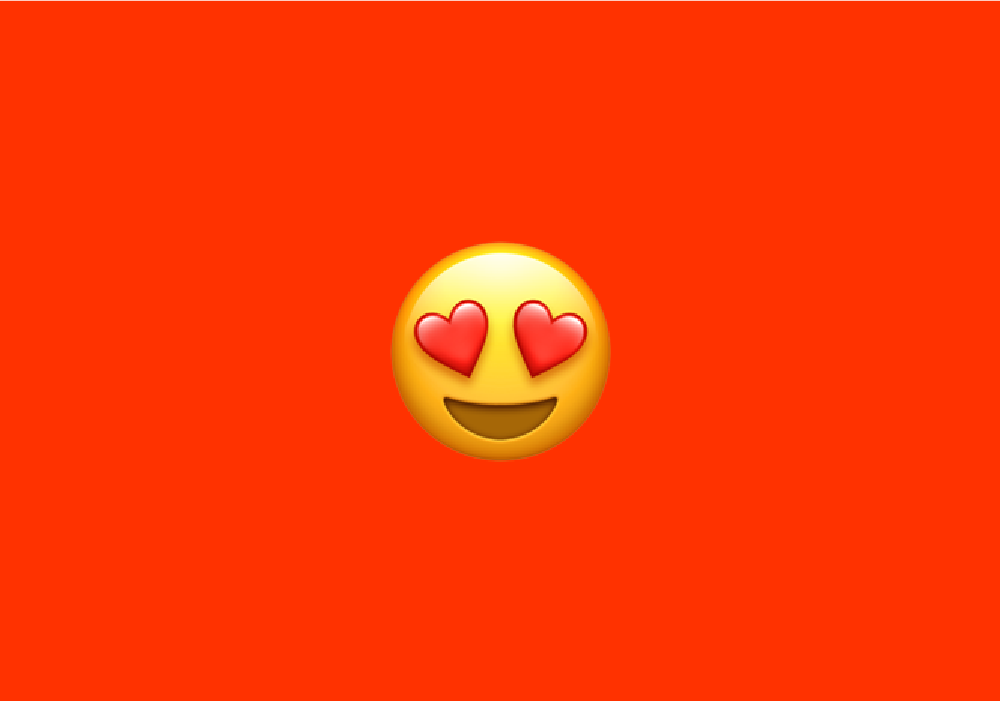 😍 Smiling Face With Heart-Shaped Eyes emoji Meaning