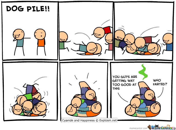 dogpile Meaning & Origin Slang by