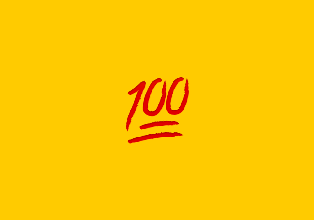 💯 100 emoji Meaning | Dictionary.com