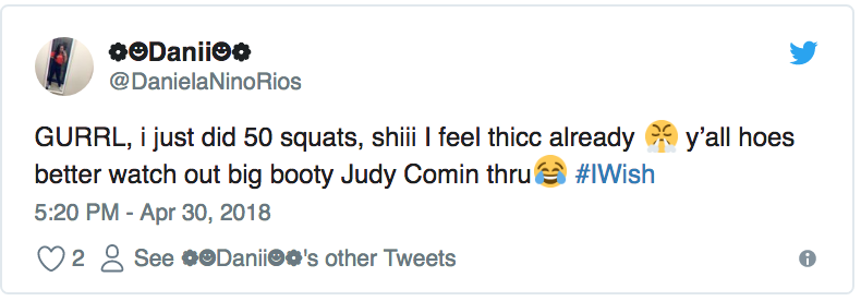 Judy with the booty