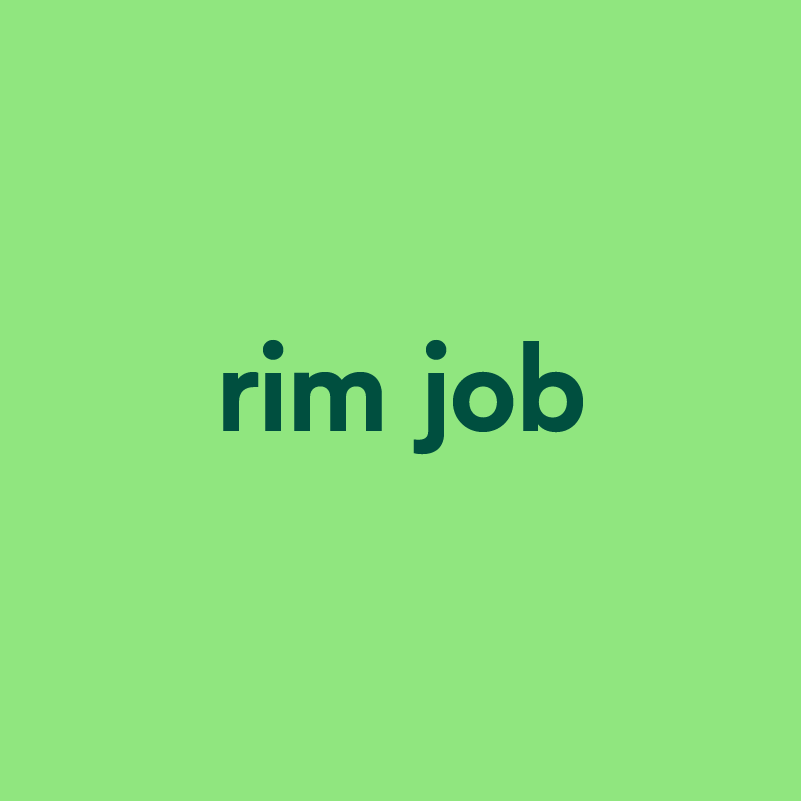 rim job Meaning & Origin Slang by
