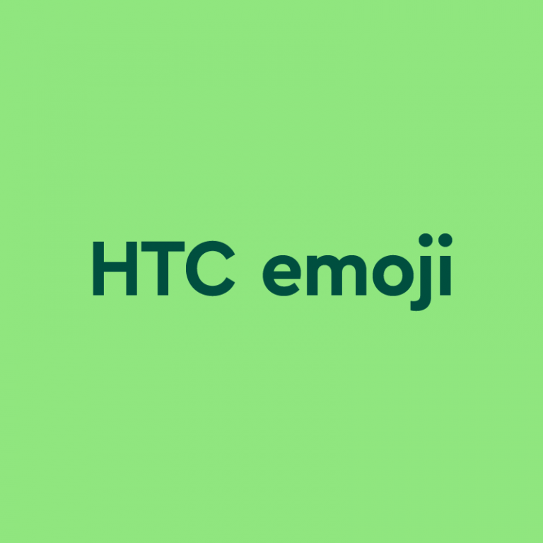 What Are HTC Emojis? A Look Back at Different Styles