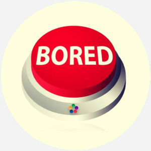 bored button