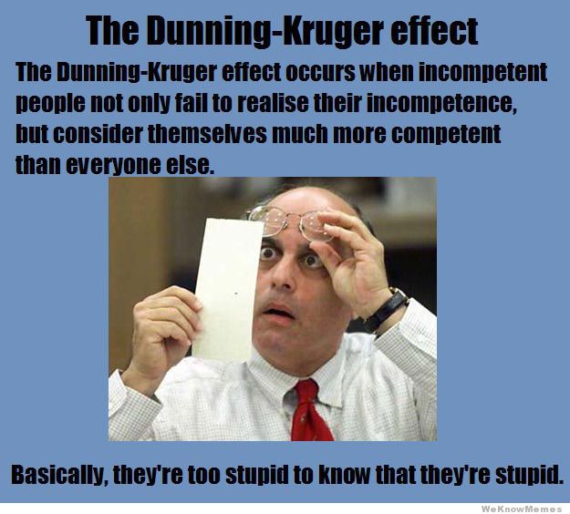 Dunning Kruger effect - Dictionary.com