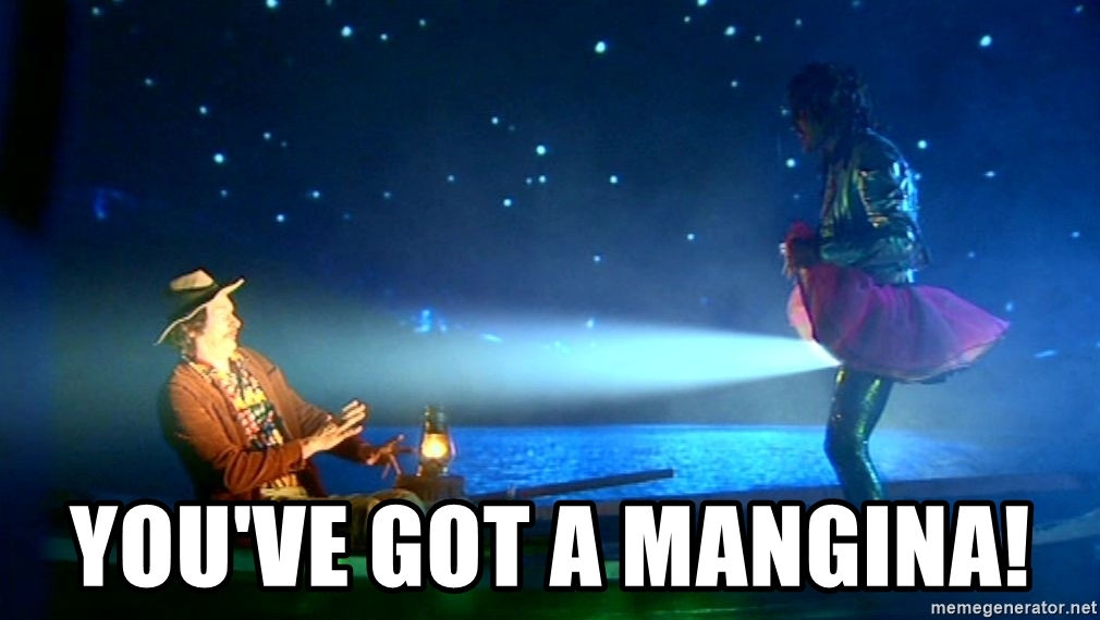 Who uses mangina? 