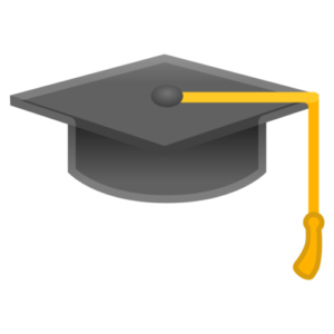 🎓 Graduation Cap emoji Meaning