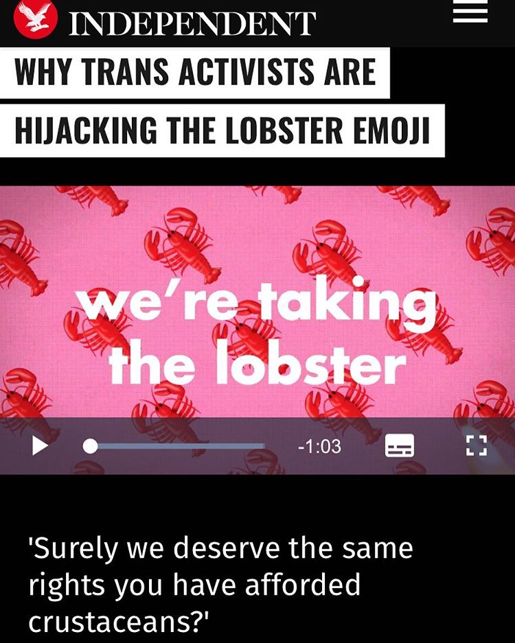🦞 Lobster emoji Meaning