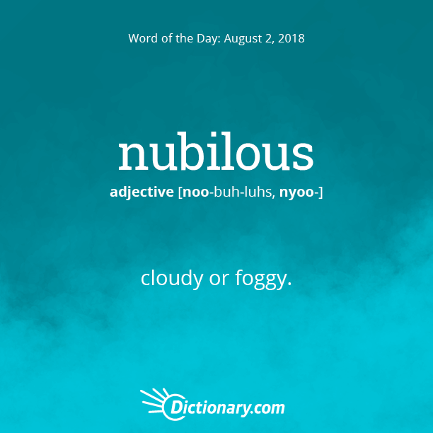 Nubilous Hd Porn Videos - Word of the Day - nubilous | Dictionary.com