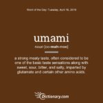 Meaning umami