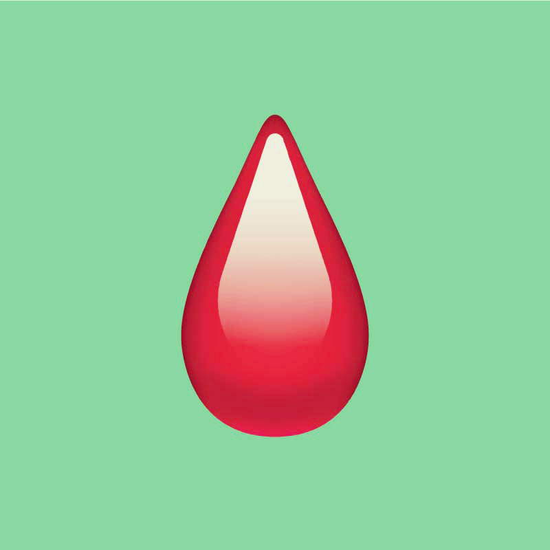 🩸 Blood Drop emoji