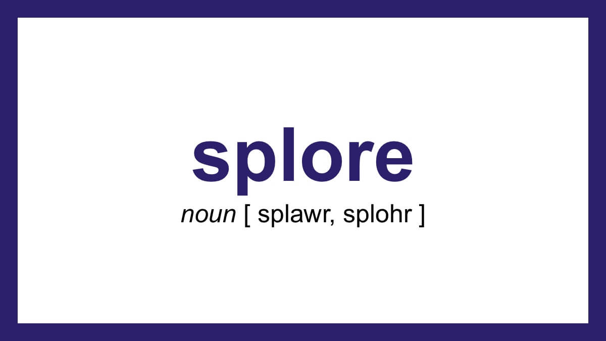 Word Of The Day Splore Dictionary Com