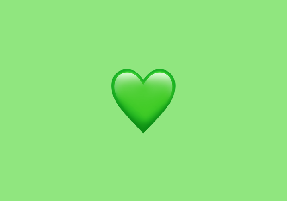 Meaning Of Green Heart Emoji Emoji Definitions By Dictionary Com