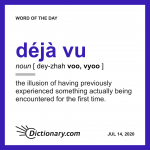 Meaning déjà vu Deja Vu