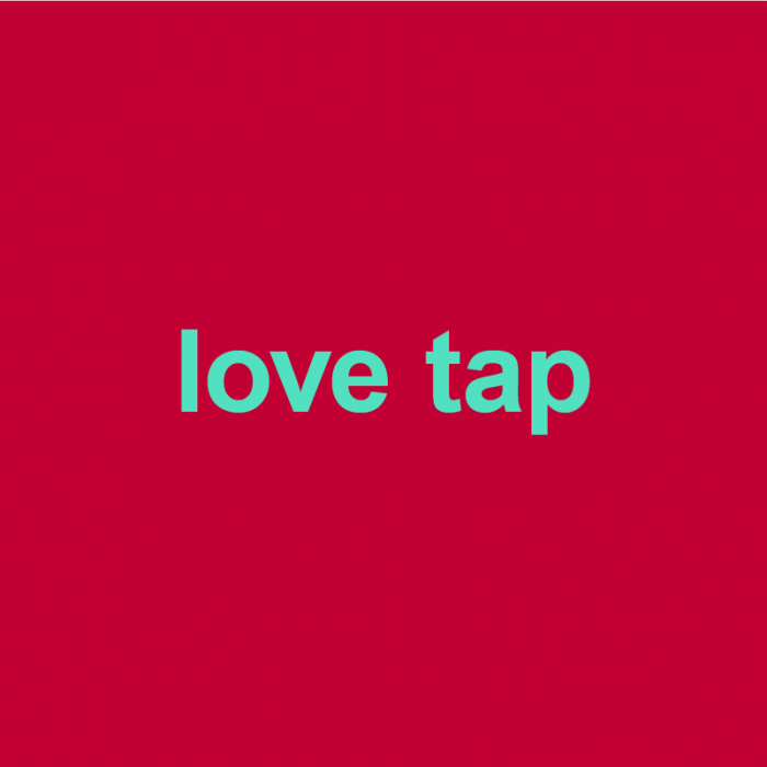 love tap Meaning & Origin Slang by