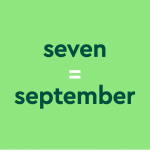 Proč září pochází od slova „sedm“?