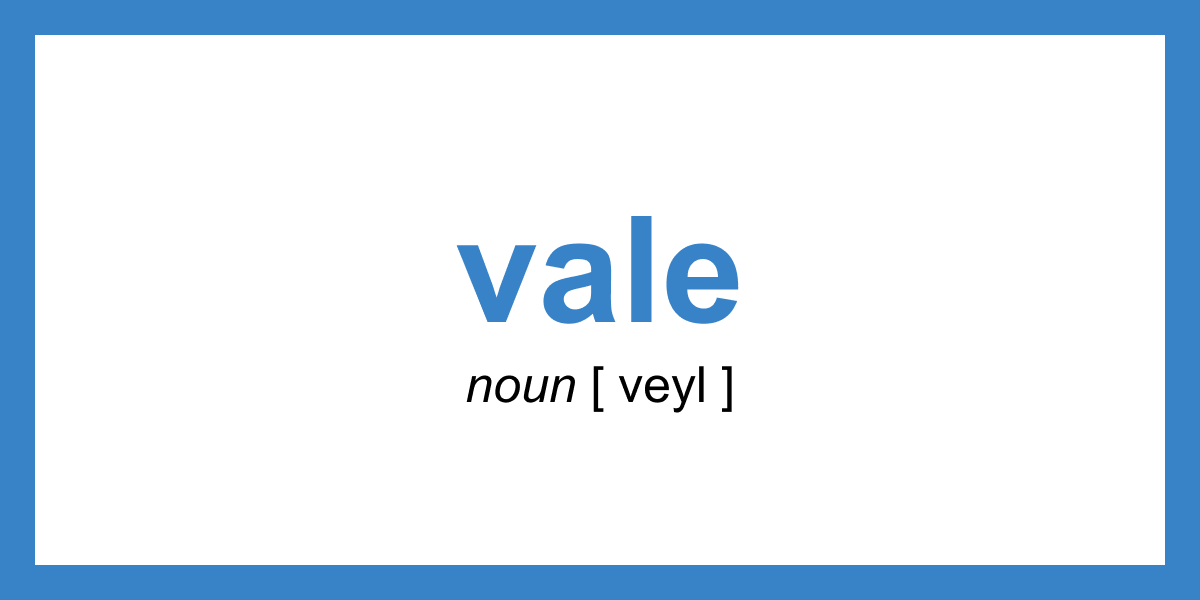 Word of the Day vale