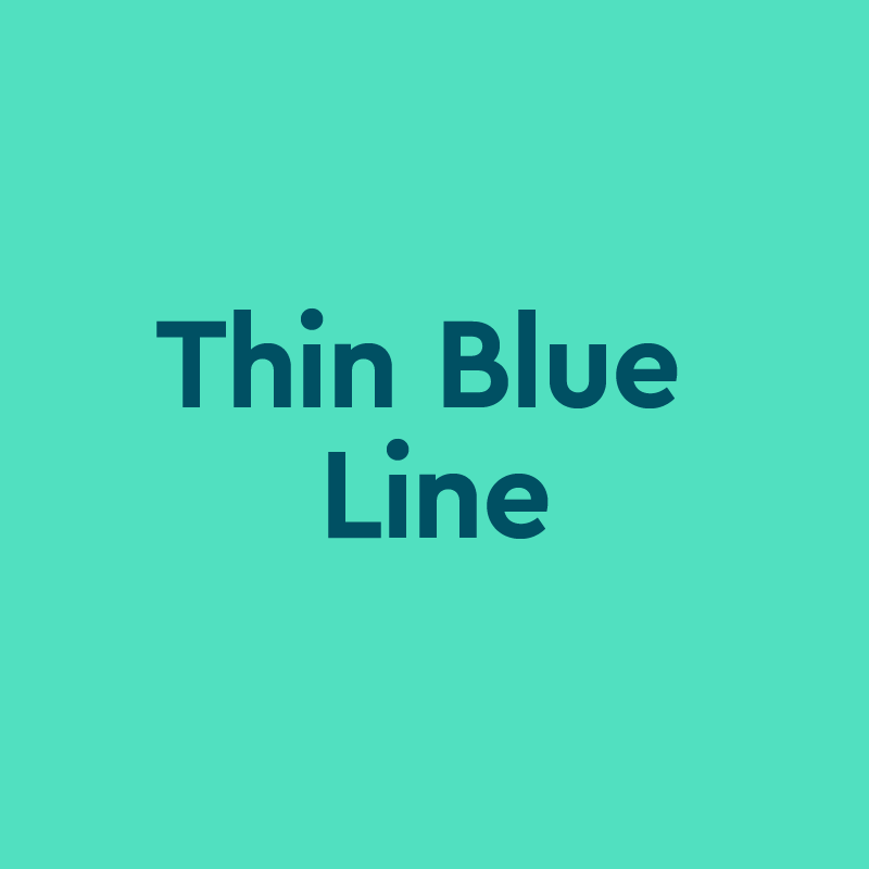Thin Blue Line Meaning Politics by