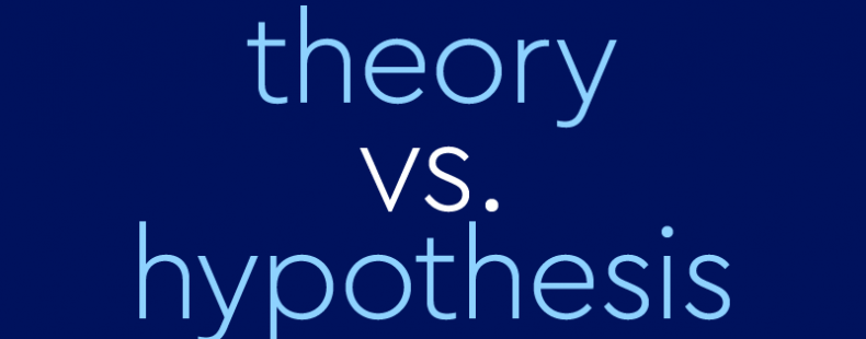 how do hypothesis and theories differ