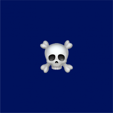 ☠️ Skull and Crossbones emoji Meaning