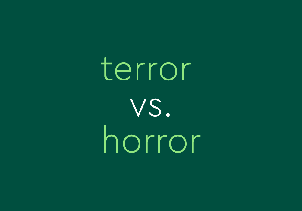 compare and contrast comedy and horror movies