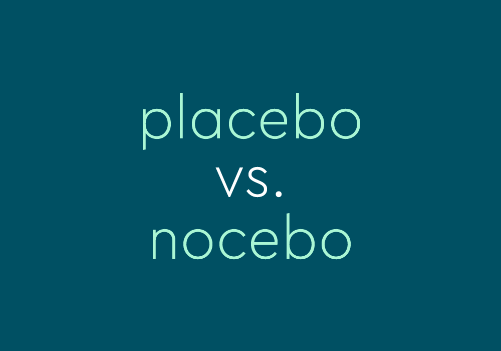 Nocebo placebo difference between yams ufc 171 betting predictions today