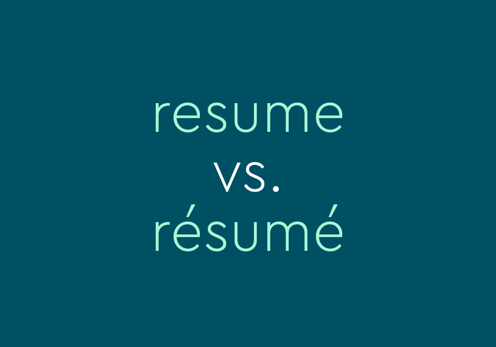 resume Gets A Redesign