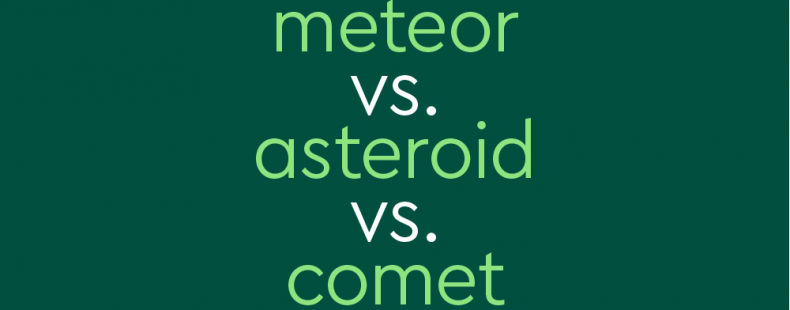 Чем похожи и чем отличаются астероиды и кометы