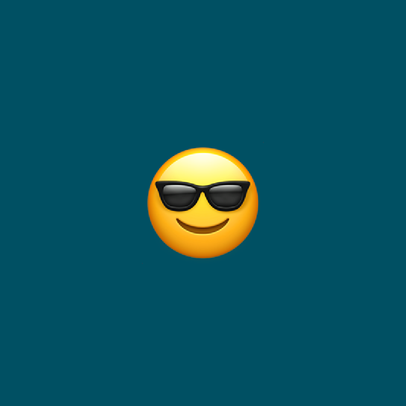 😎 Face With Sunglasses emoji Meaning