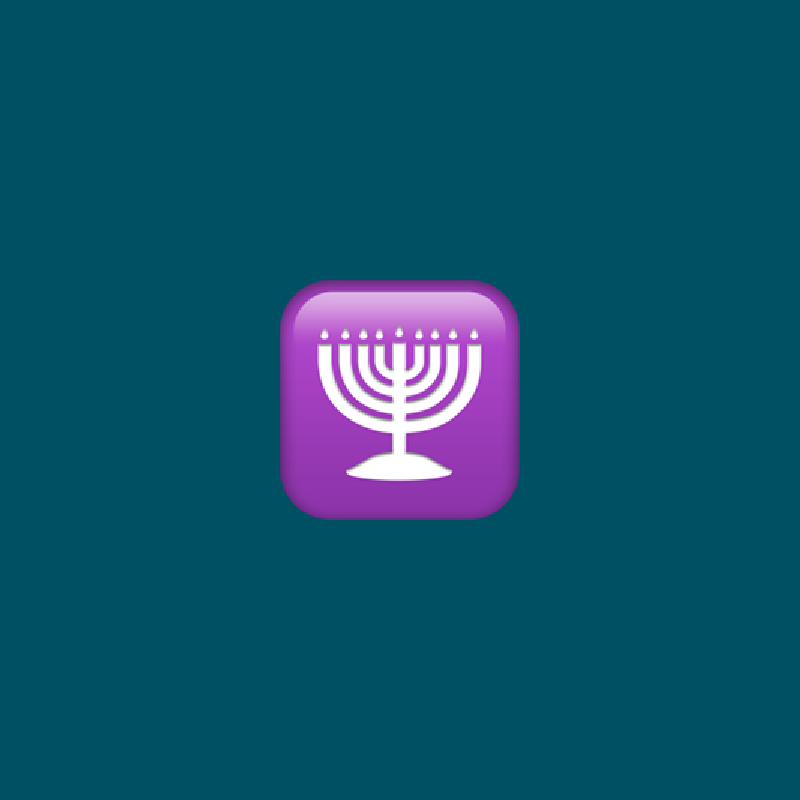 🕎 Menorah emoji Meaning