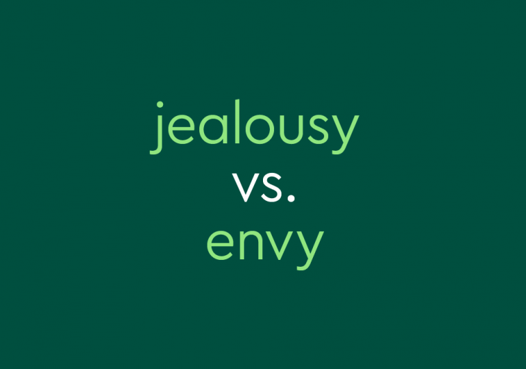 text: jealousy vs. envy