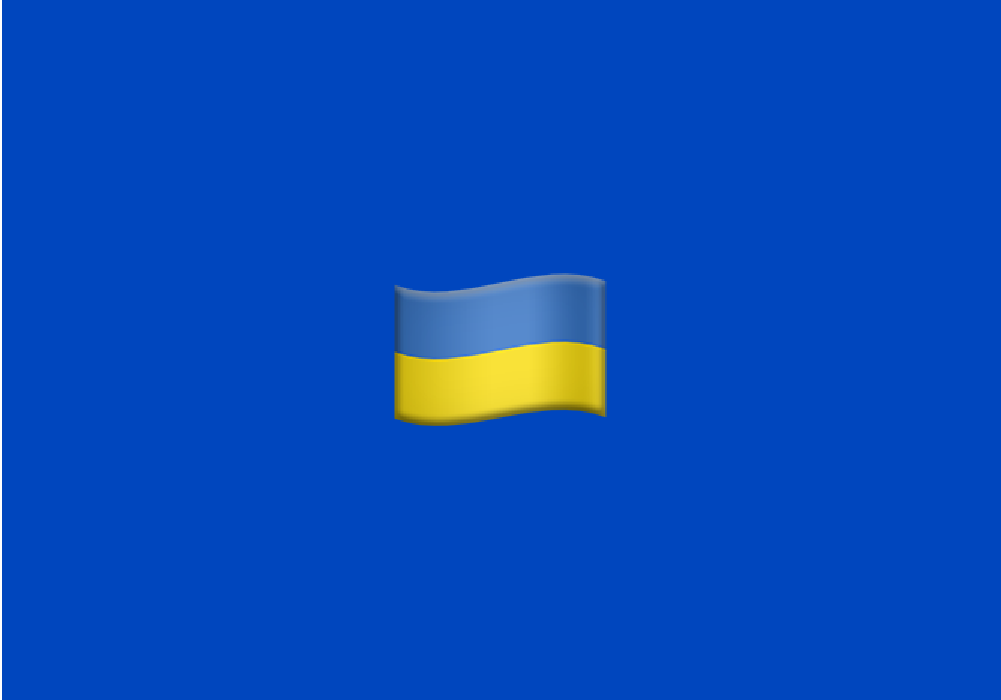 Flag ukraine Kids