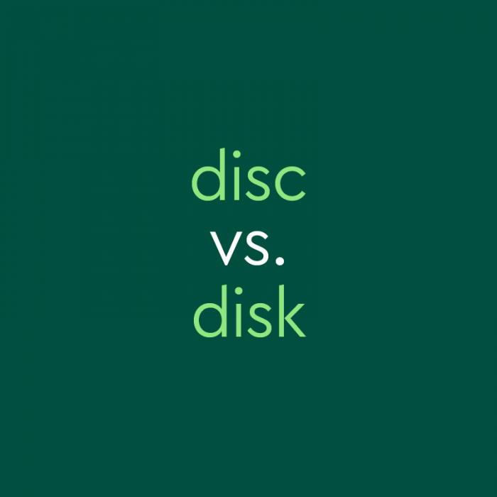 “Disc” vs. “Disk” Get Around The Different Uses For Each One