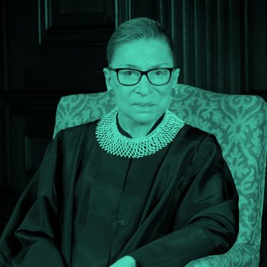 Filtered image of Ruth Bader Ginsburg