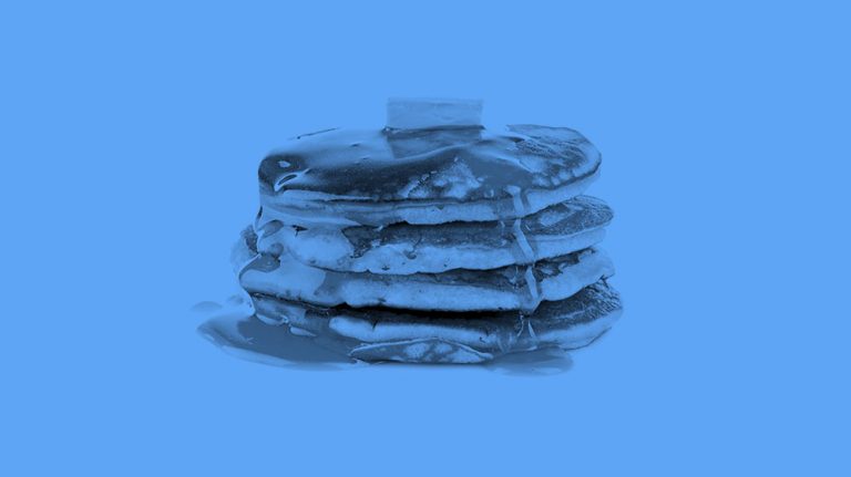 stack of pancakes