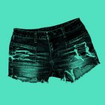 jean shorts