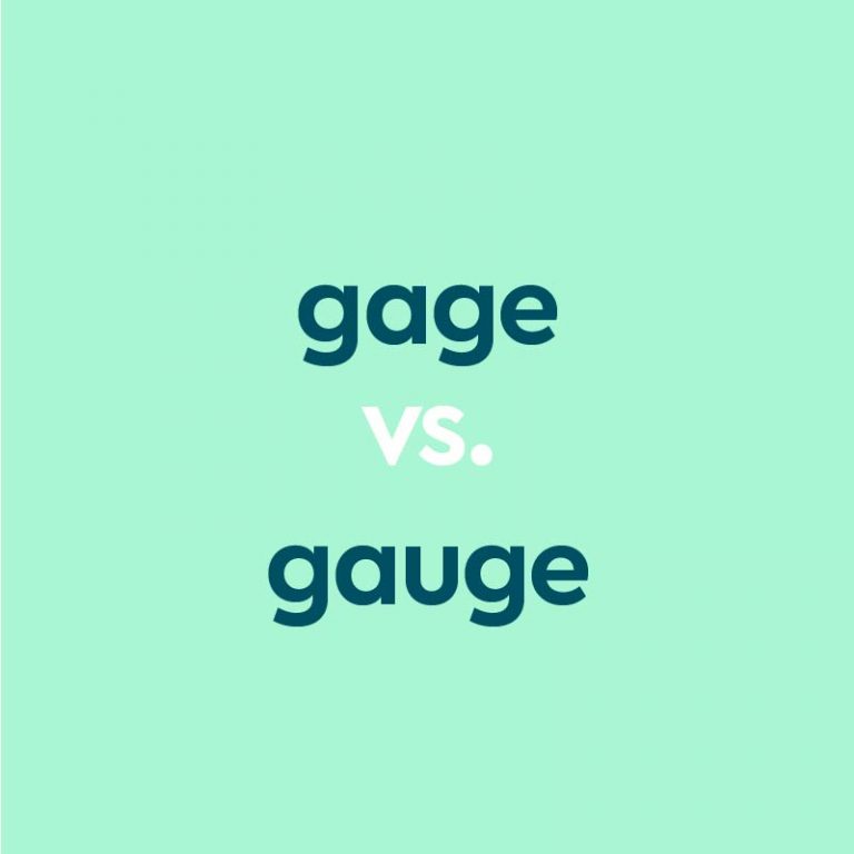 Gage vs. Gauge What’s The Difference? LaptrinhX / News