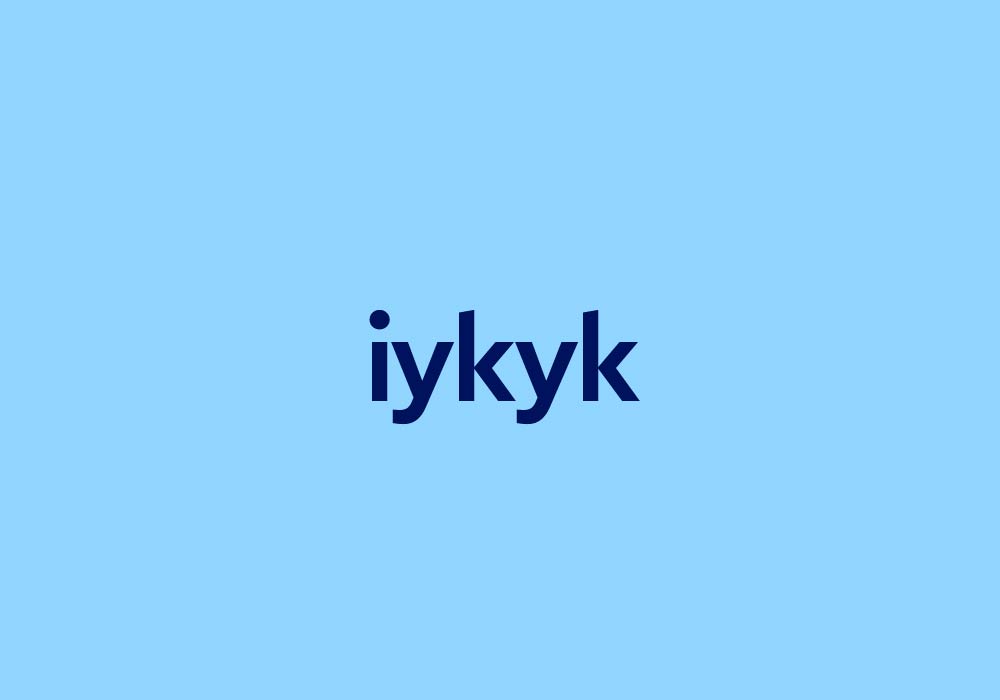 Arti Kata IYKYK dan Contoh Kalimatnya, Slang Versi Bahasa Inggris dari YTTA  - Tribunjogja.com