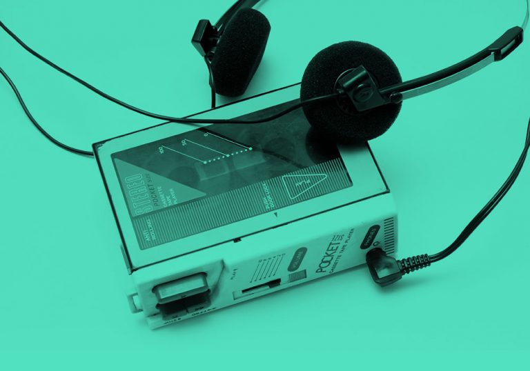 tape in walkman, aqua filter