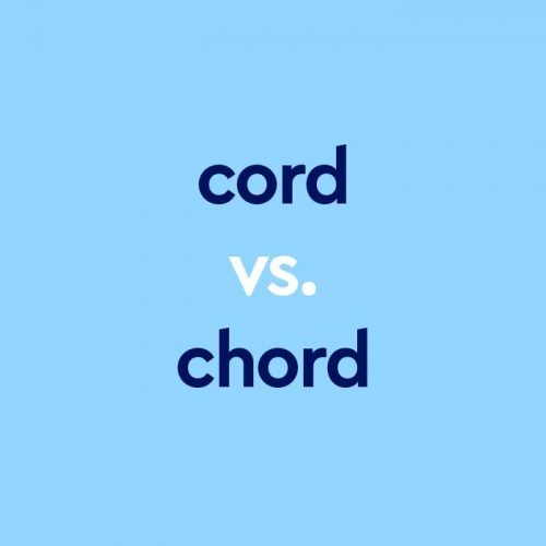 Cord vs. Chord: What's The Difference?