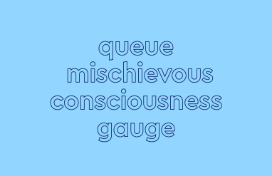 queue, mischievous, consciousness, gauge on blue background