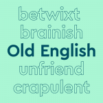 trending words treatment old english; aqua