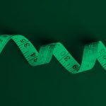 measuring tape; green filter