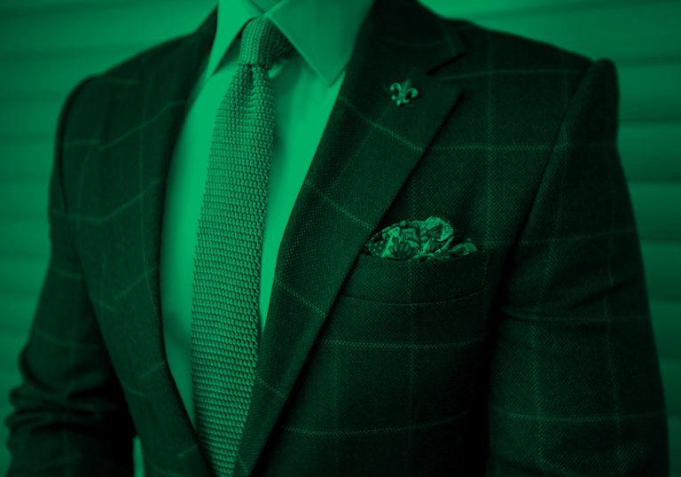 suit; green filter