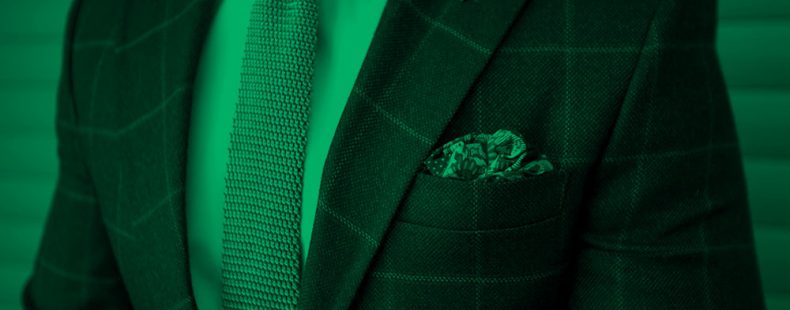 suit; green filter